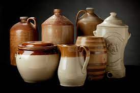 Bendigo Pottery jug, urn and crock collection