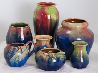 Remued bright coloured glazed collection