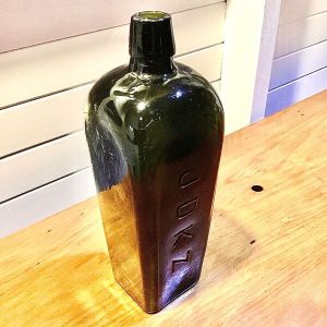 Vintage JDKZ Gin Bottle, highly collectable homewares and gifts, Mt Coolum Sunshine Coast Qld Australia